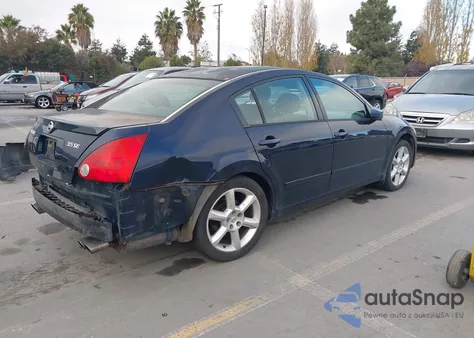 2006 Nissan Maxima 3.5 Se z USA, uszkodzony, nr VIN 1N4BA41E96C857504